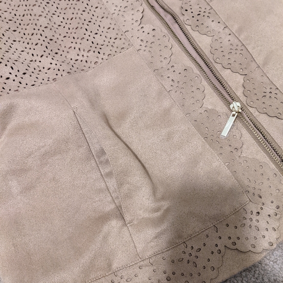 Faux Suede Jacket - Picture 3 of 4